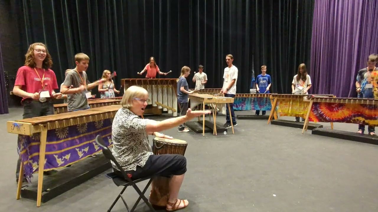 Buya Africa - Marimba class Idaho Suzuki Camp 2023