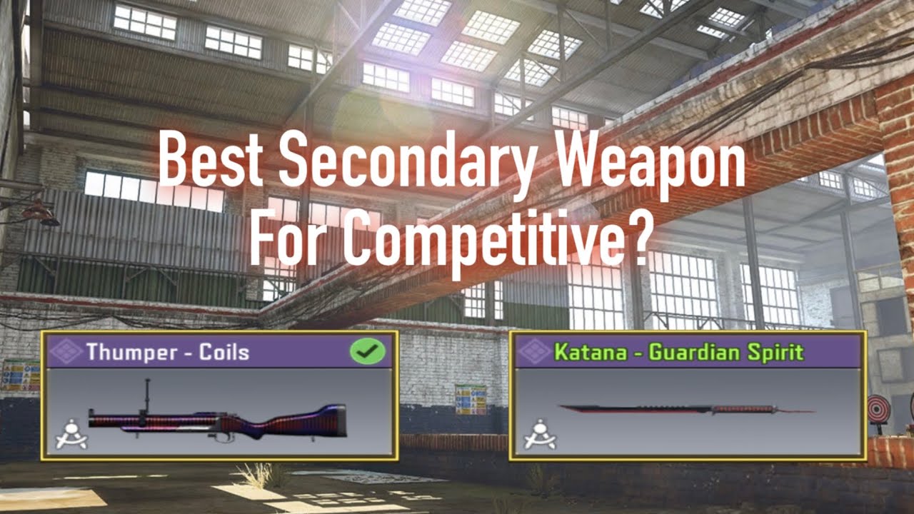 Whats The Best Secondary For Competitive Codm? (Pro Tips)