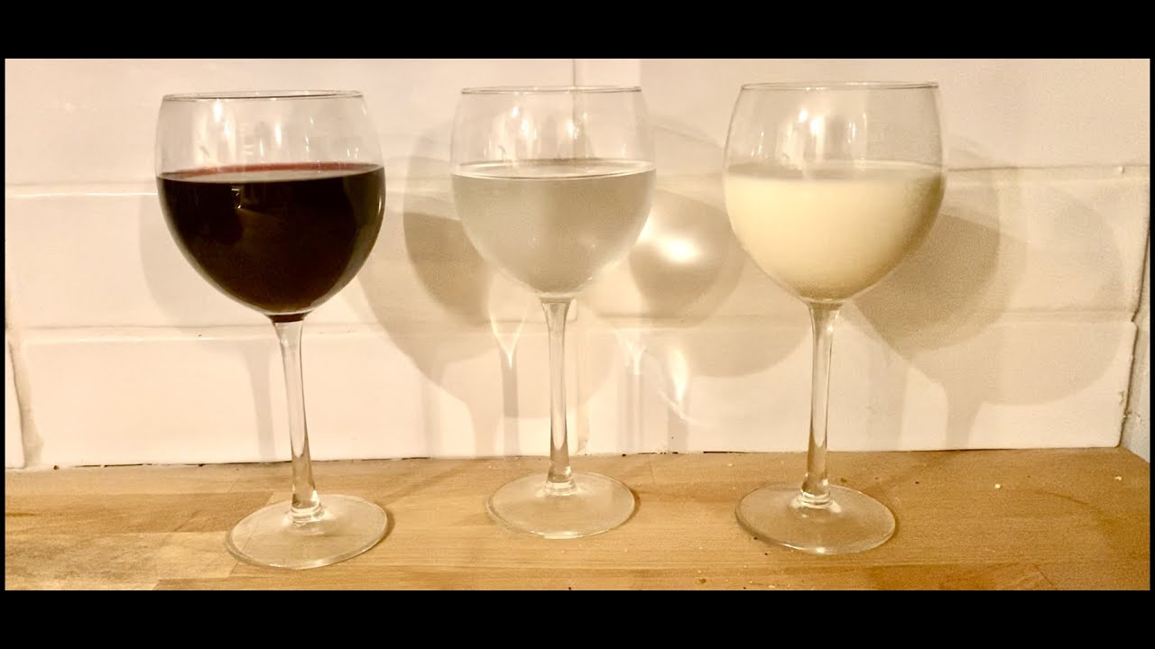 Wine to Water to Milk-Cool redox reaction (with balancing equations)