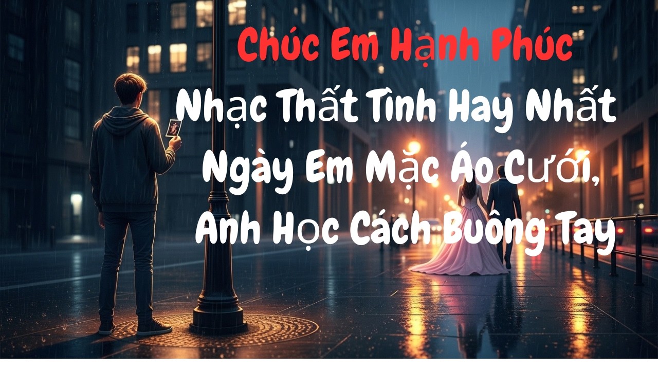 Nhạc Thất Tình Hay Nhất – Ngày Em Mặc Áo Cưới, Anh Học Cách Buông Tay