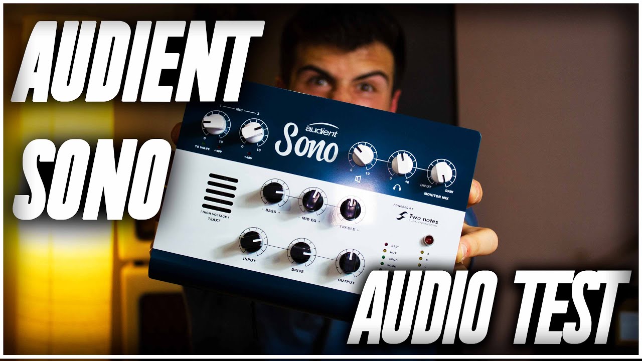 🎸 INTERFACE DE AUDIO para GUITARRISTAS estudio/directo | Audient Sono (Review)