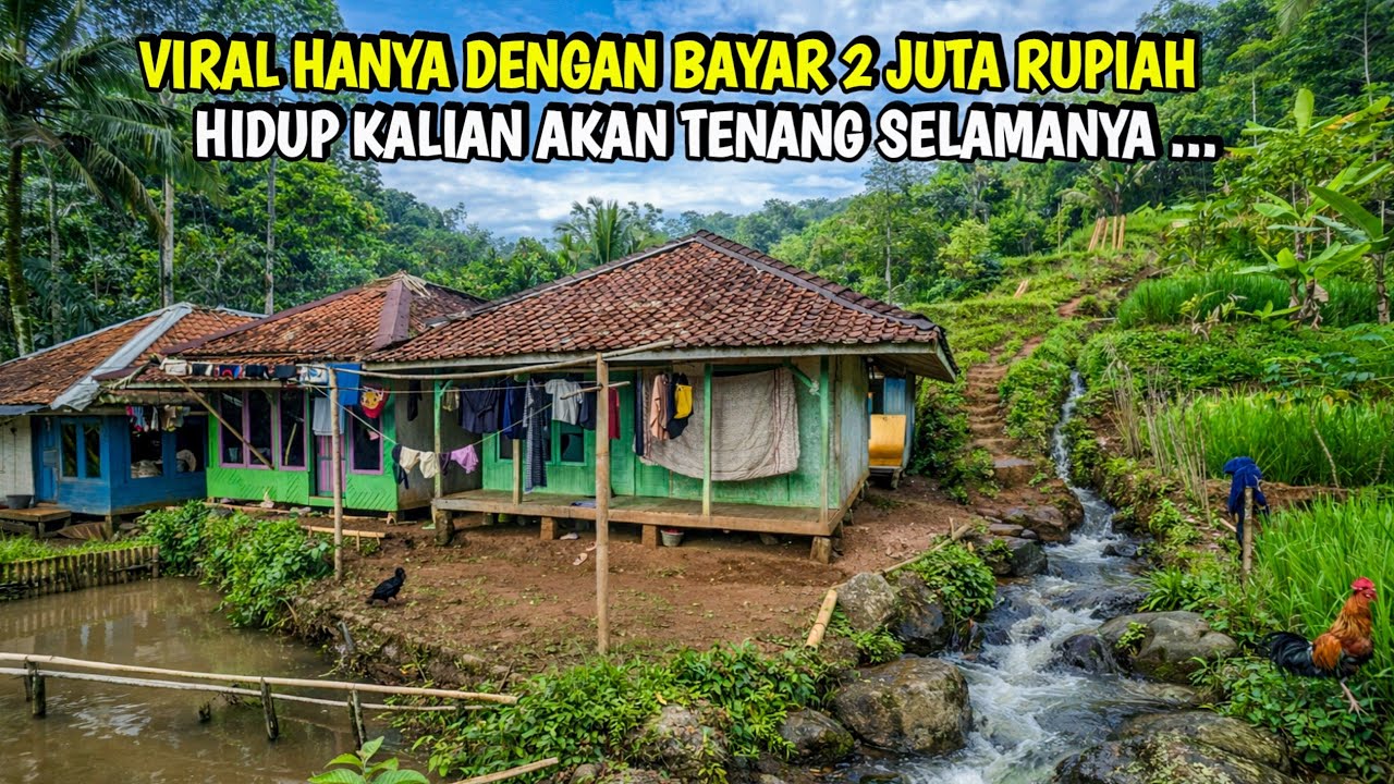 Bikin Hidup Terasa Kaya Tinggal Di Pedesaan Terindah Jawa Barat, Bagaikan Di Lukisan 