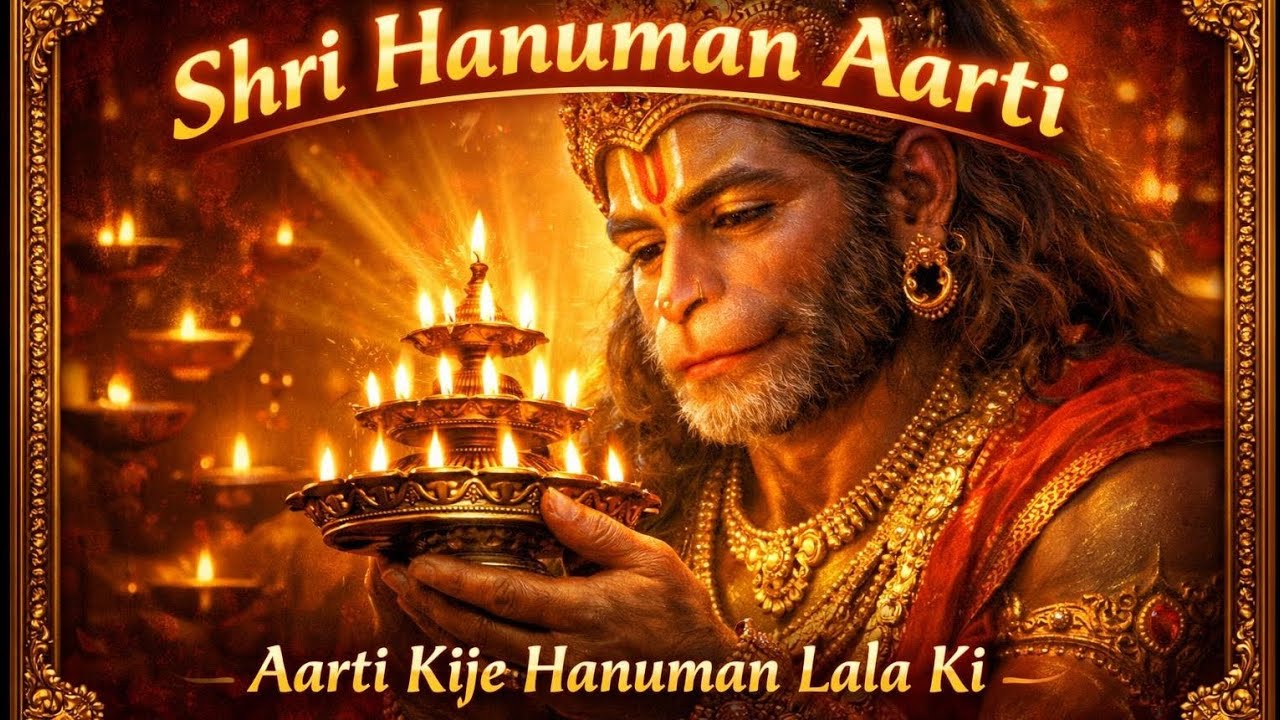 Shri Hanuman Aarti | आरती कीजै हनुमान लला की | Bajrangbali Aarti