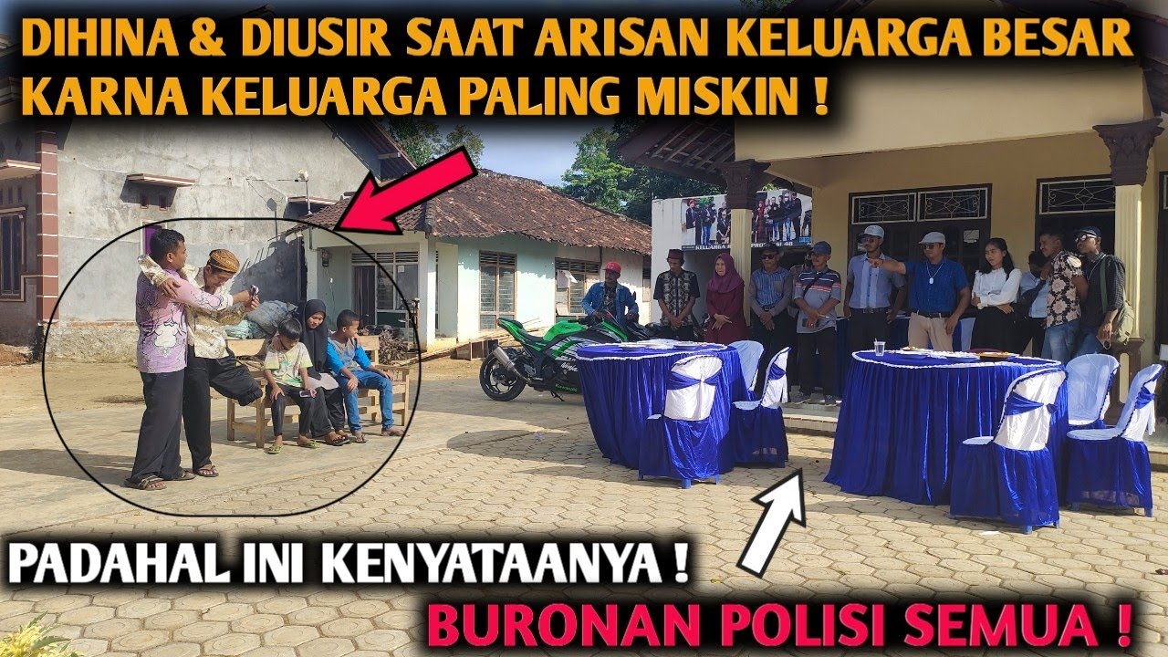 DIHINA & DIRENDAHKAN SAAT DATANG KE ARISAN KELUARGA BESAR KARNA KELUARGA MISKIN ‼️ AKHIRNYA ,, ?