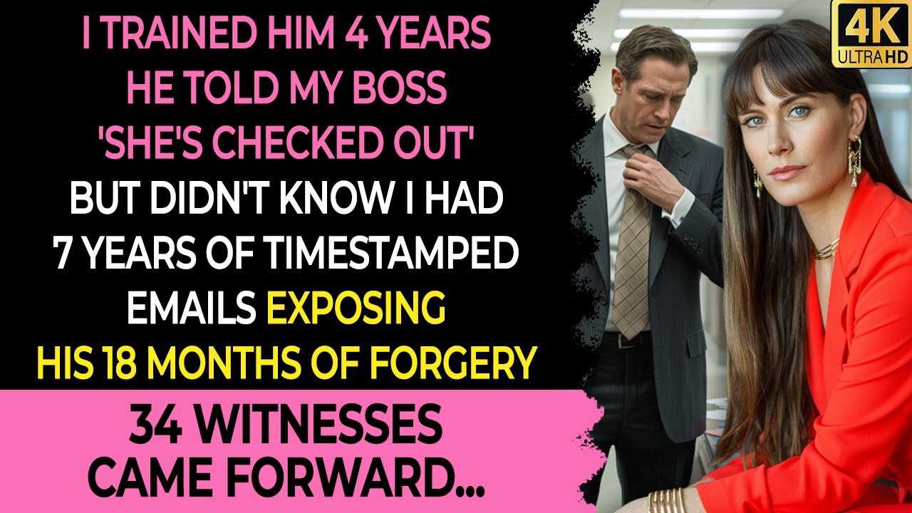 I Trained Him 4 Years—He Spent 18 Months Forging Evidence Against Me