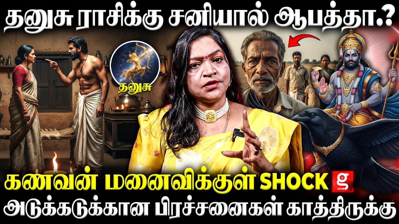 சனி கொடுக்கும் கெடு பலன்கள்😯👀அடுத்த சில நாட்கள் வாழ்க்கையில் பெரிய மாற்றம் தருமா?😯 | Dhanusu | Deepa
