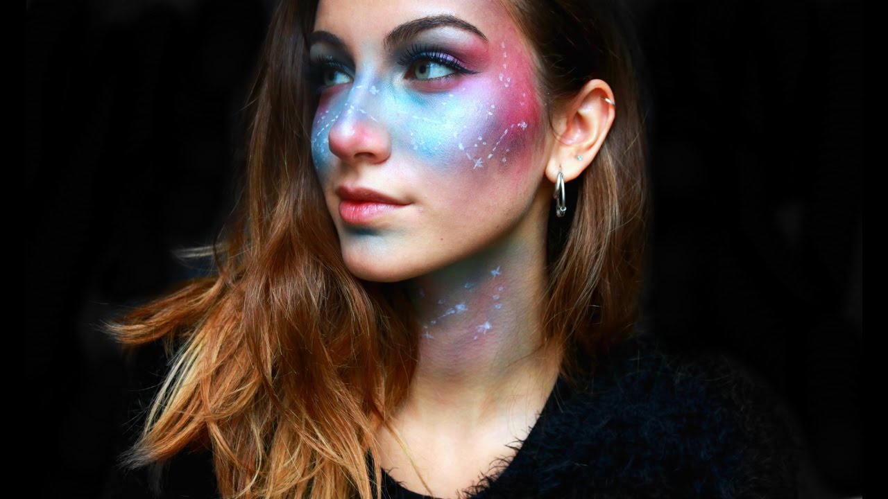 MAQUILLAJE DE GALAXIA || Halloween