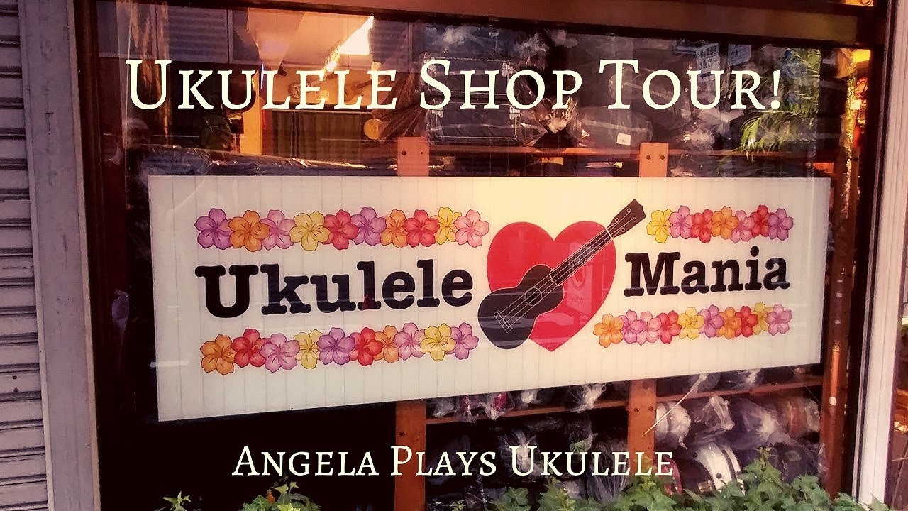 Ukulele Mania Shop Tour (Tokyo, Japan)