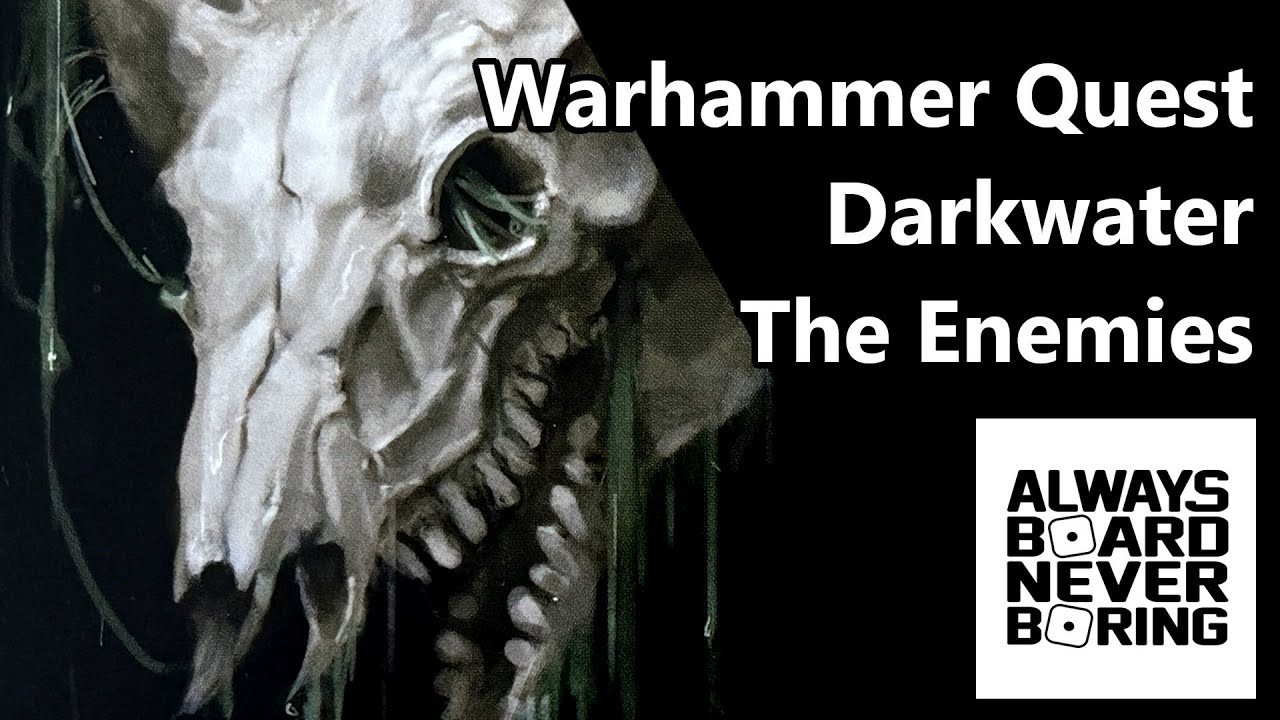 Враги из Темной Воды в Warhammer Quest | Подробный обзор Гелгуса Пуста и его приспешников