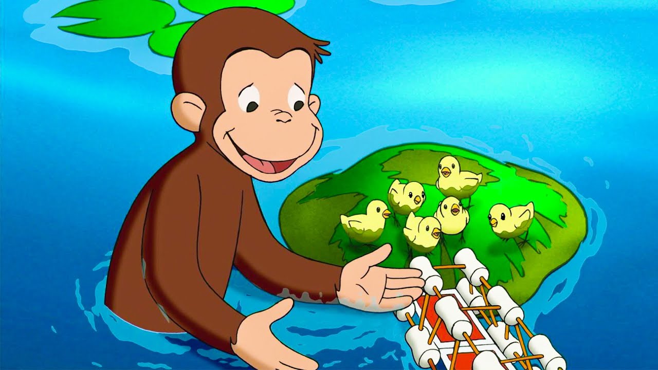 George Builds A Bridge! 🐥 | Curious George Compilation | Adventure & Play