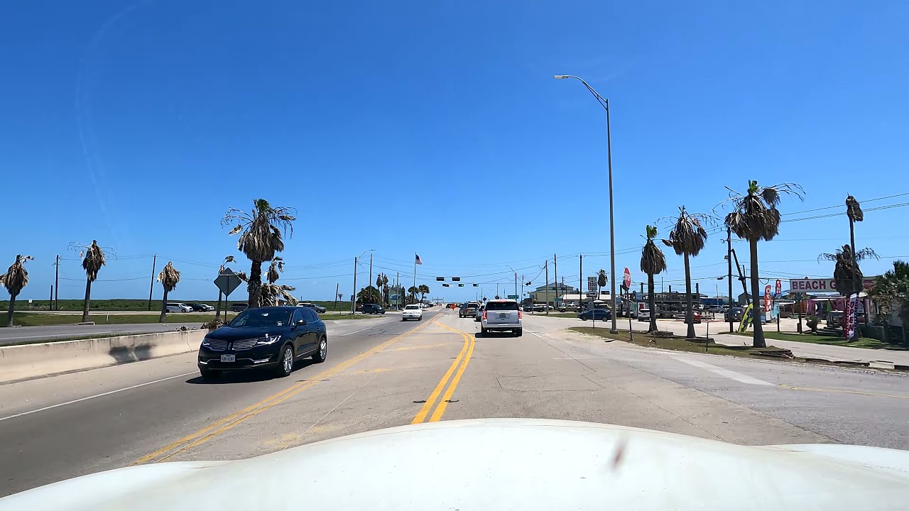 Surfside Texas to Galveston Island via Bluewater Highway