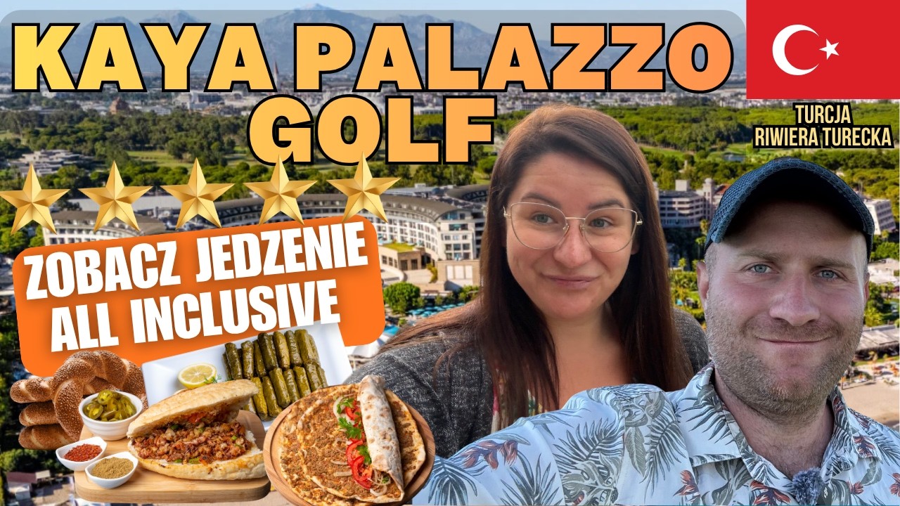 🇹🇷Co zjecie w KAYA PALAZZO GOLF BELEK 5⭐️⭐️⭐️⭐️⭐️ Hotel All Inclusive Turcja. Riwiera Turecka.
