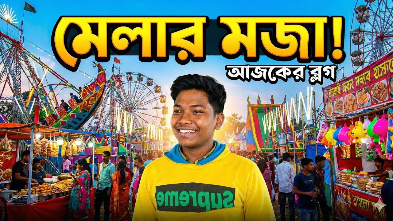মেলার মজা আজকের ব্লগ ভিডিওটা কেমন লাগলো কমেন্ট করে জানাও আর সাবস্ক্রাইব করতে ভুলো না#vlog #festival 