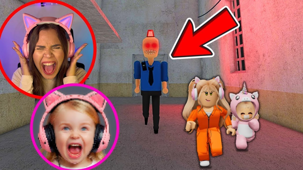 VICK e BABY FUGINDO DO POLICIAL SIRENE no ROBLOX