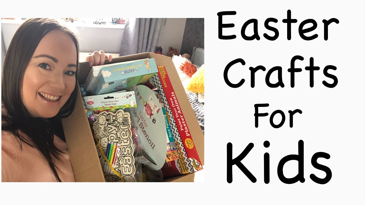 EASTER CRAFT HAUL | Easter craft ideas for kids