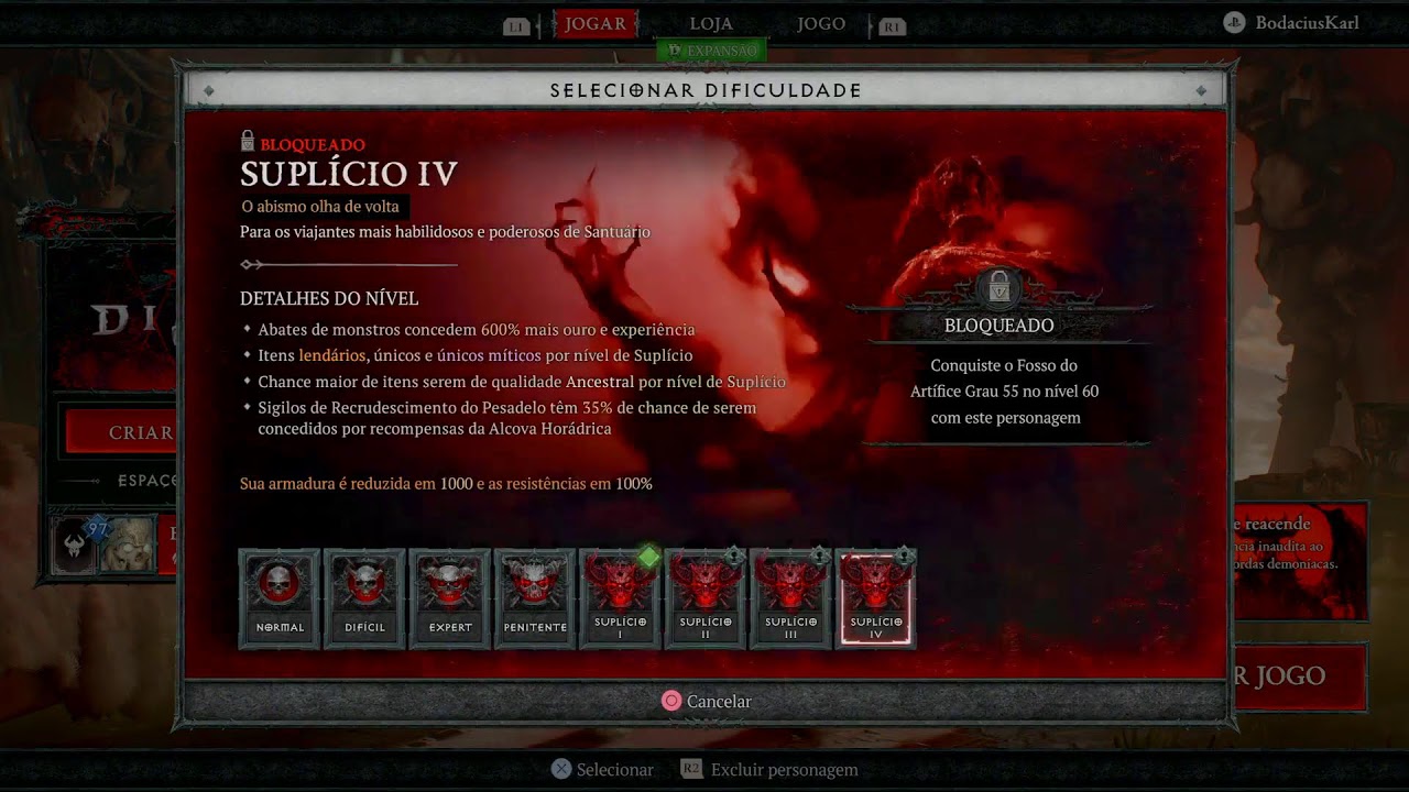 DIABLO 4 VESSEL OF HATRED (PS4 PRO)
