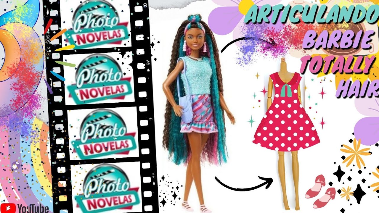 🦋 Experiência: articulando BARBIE Totally Hair afro em corpo SHOPEE [D.I.Y.]