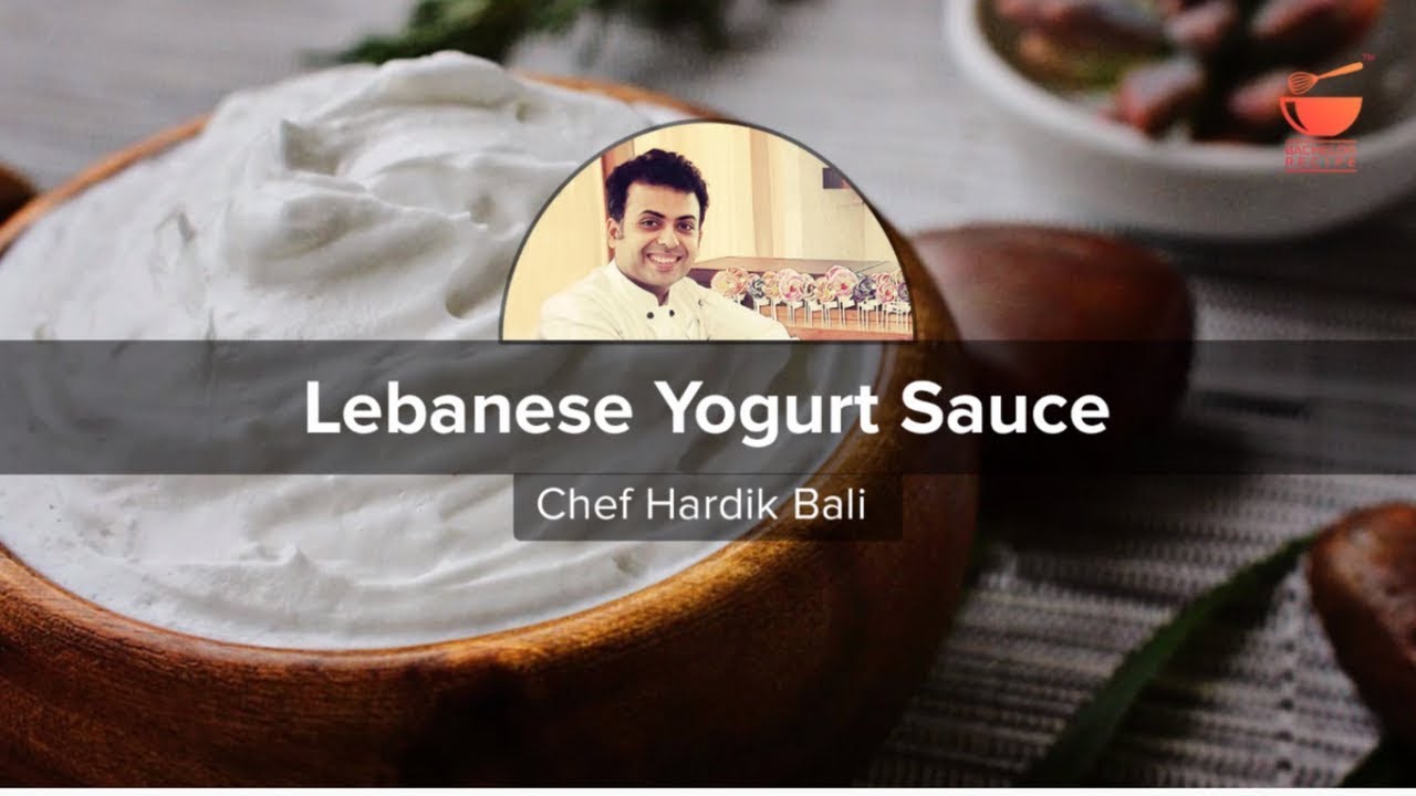 How to Make a Lebanese Yogurt Sauce (Healthy!)