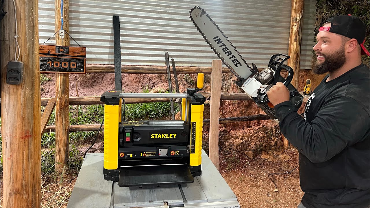 Desengrosso Stanley. desengrosso Stanley trabalhando ?umboxing￼  desengrossadeira Stanley!