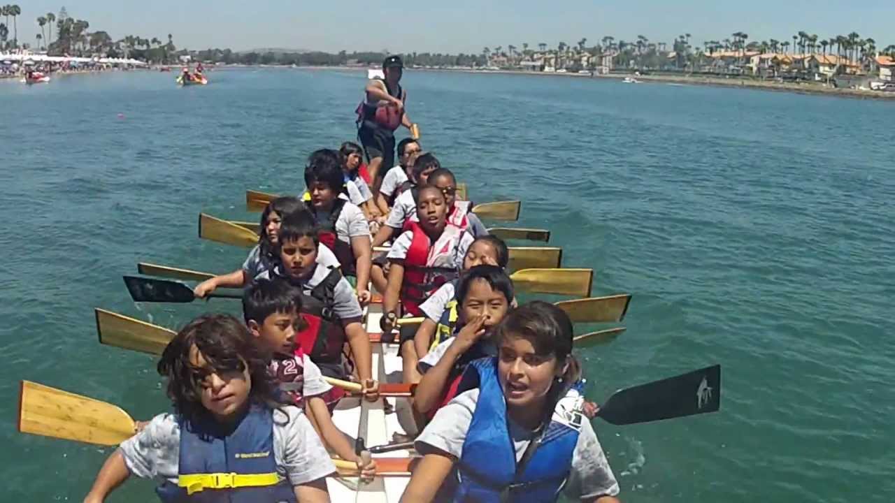 Team DPW Kids at the 2012 Long Beach Dragon Boat Festival