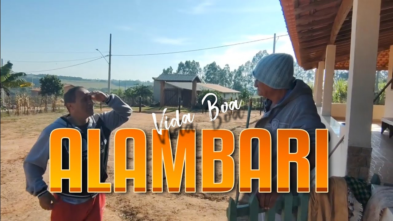 Férias só em ALAMBARI .