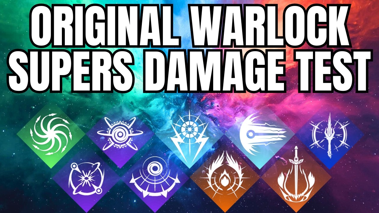The Ultimate Test: Which Original Warlock Subclass Supers Do The MOST Damage TODAY?!