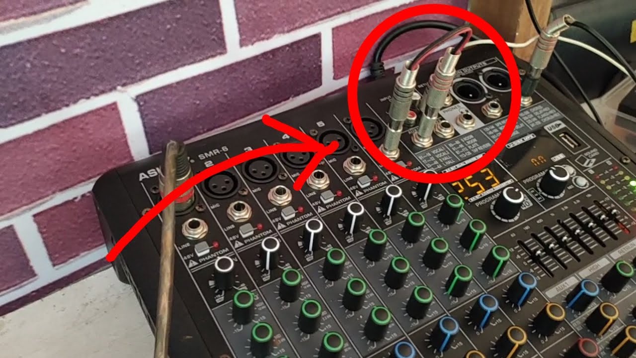 HANYA MODAL JEMPER EFEK MIXER BIASA PERSIS ALESIS