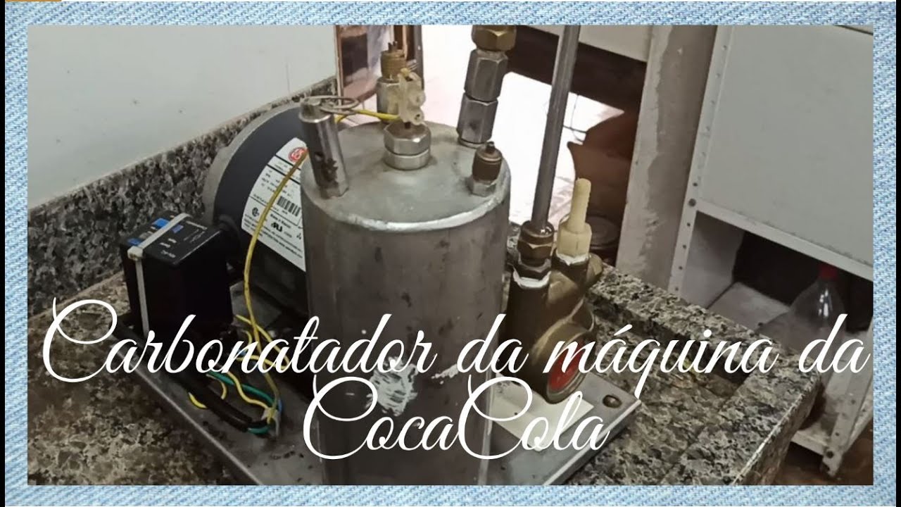 Como funciona o carbonatador da máquina da Coca Cola
