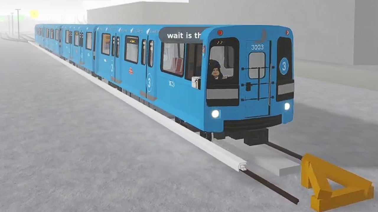 ROBLOX TTS Line 3 Division || Driving To The End of McCowan Yard