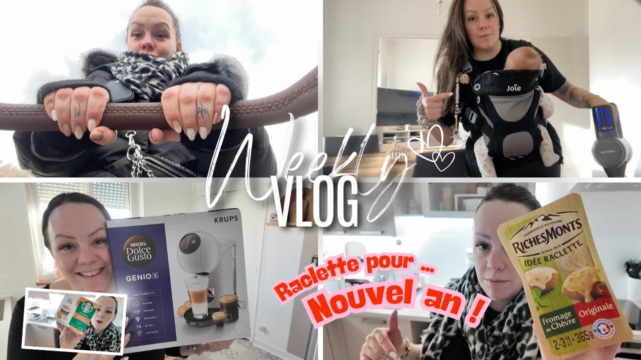 ⌜WEEKLYVLOG⌝ Une ballade en poussette sous la tempête c'est quelques chose !!! Bonne année