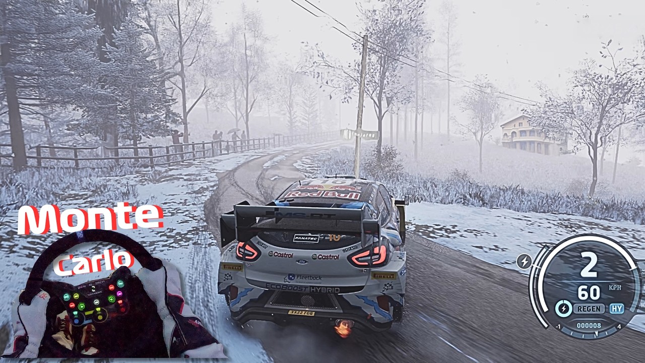 Rally Monte Carlo Is Back! WILD Ford Puma Rally1 POV