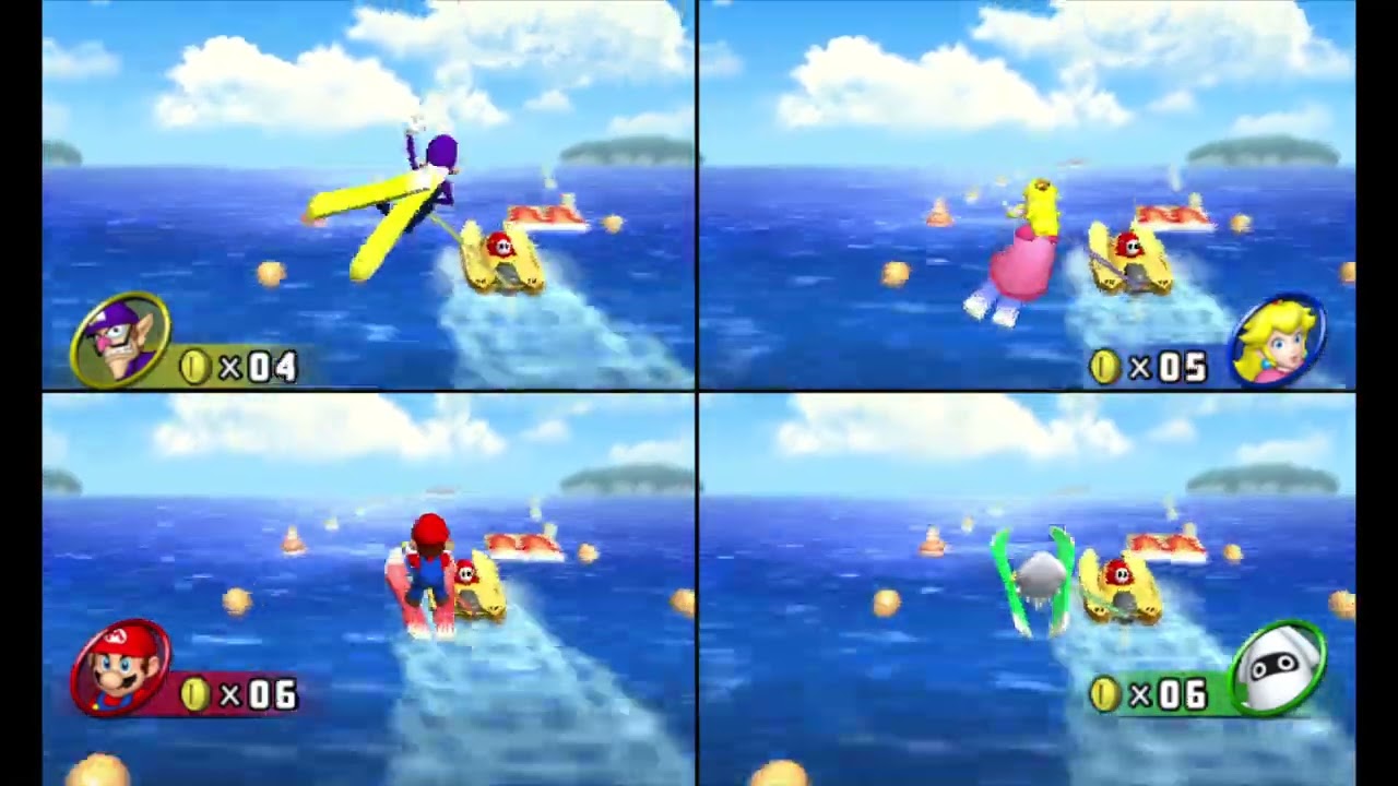 Automatic Mario Party 8 Goomba's Booty Boardwalk Battle Royale 50 Turns