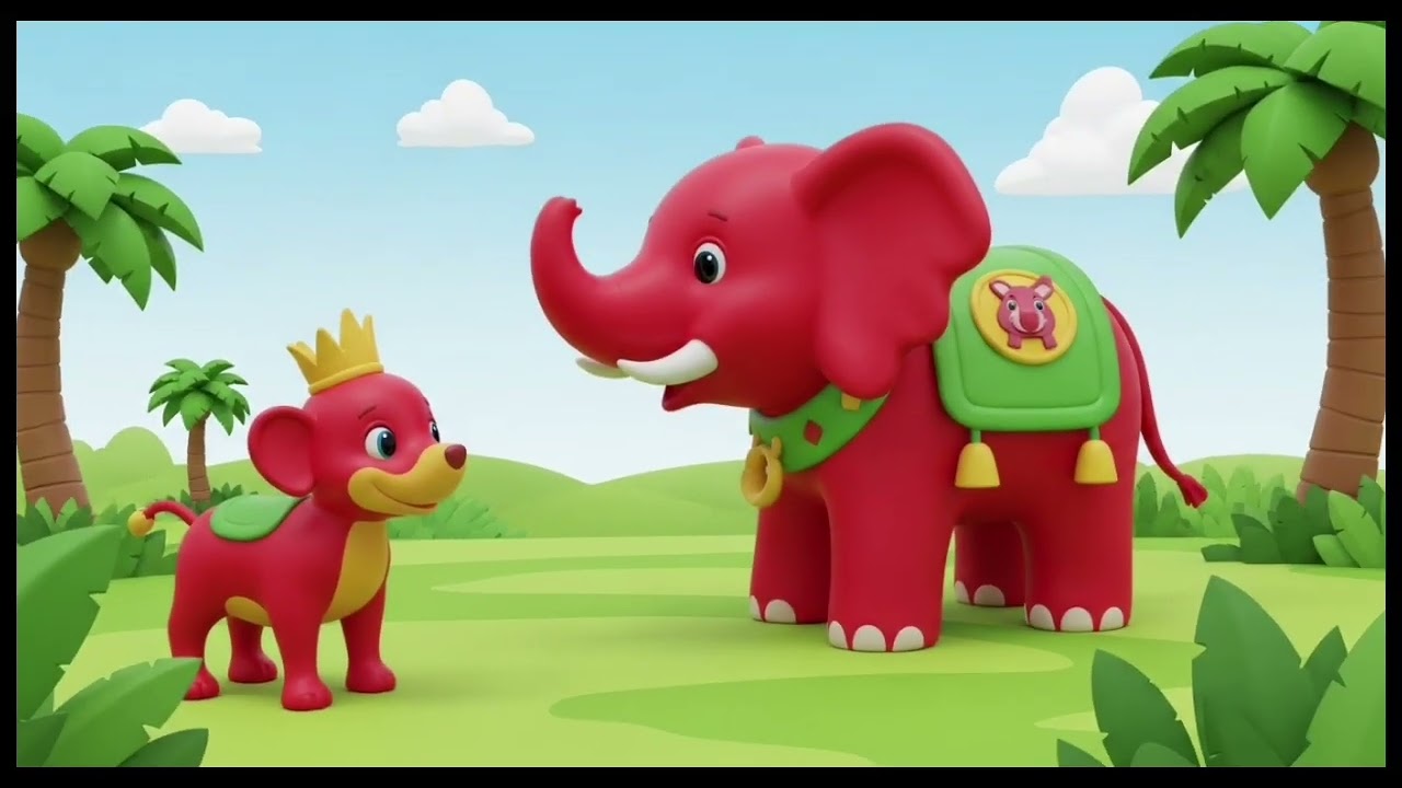 The Magical Red Elephant