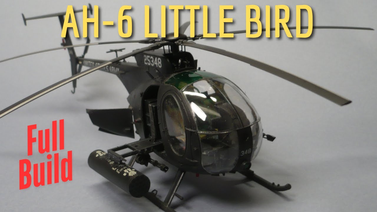 AH 6J Little Bird - 1/35 - Kitty Hawk - Full build