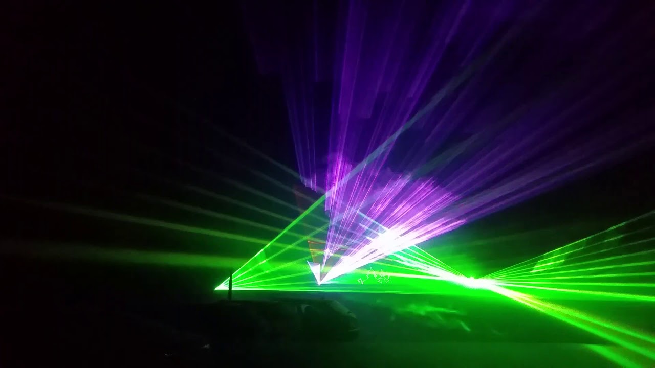 Hasseröder Burghotel Silvester 2016/2017 Lasershow