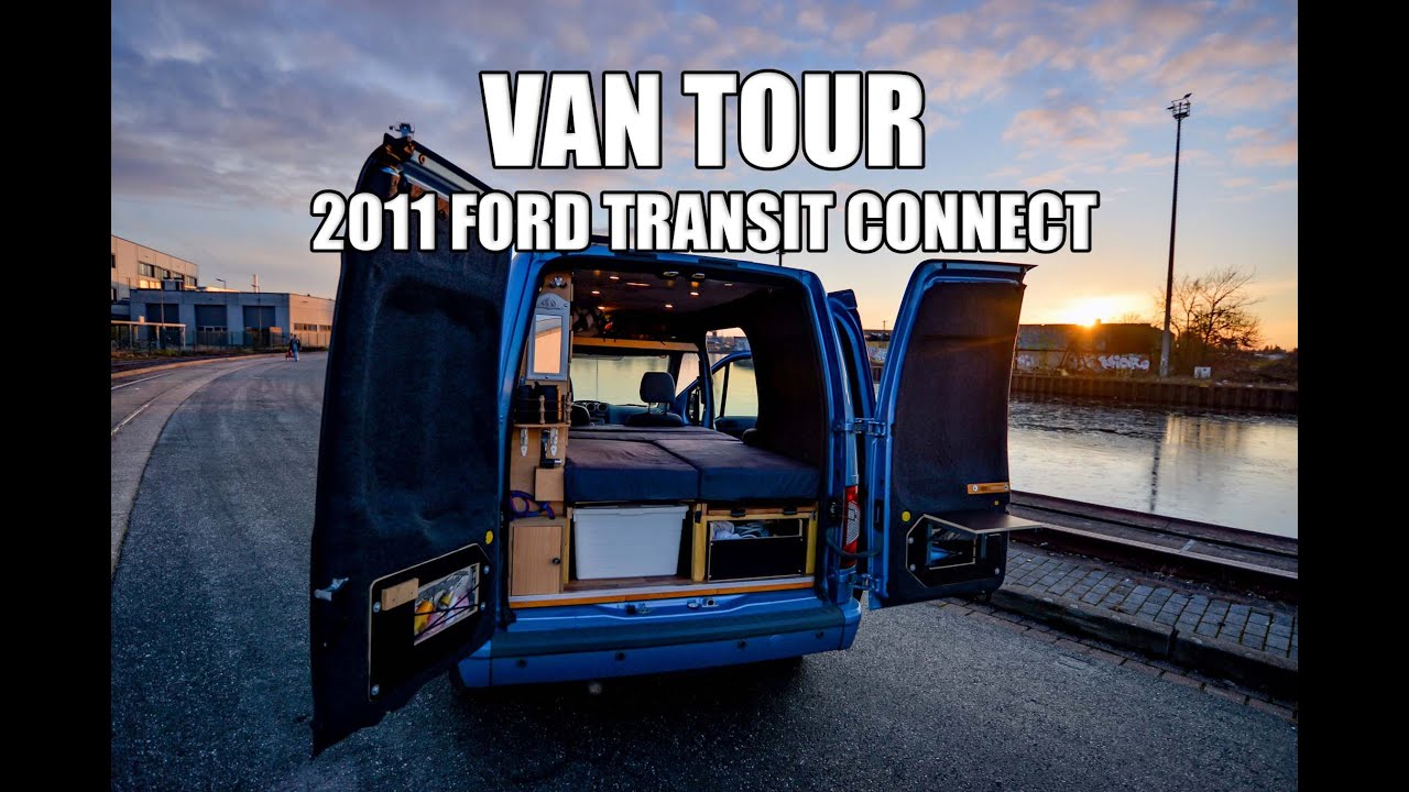 VAN TOUR || 2011 Ford Transit Connect Conversion