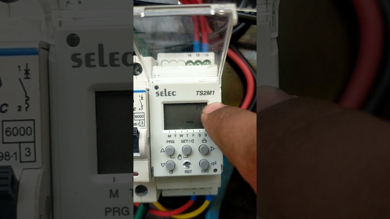 Selec TS2M1 Timer setting for street light Controll in Malayalam