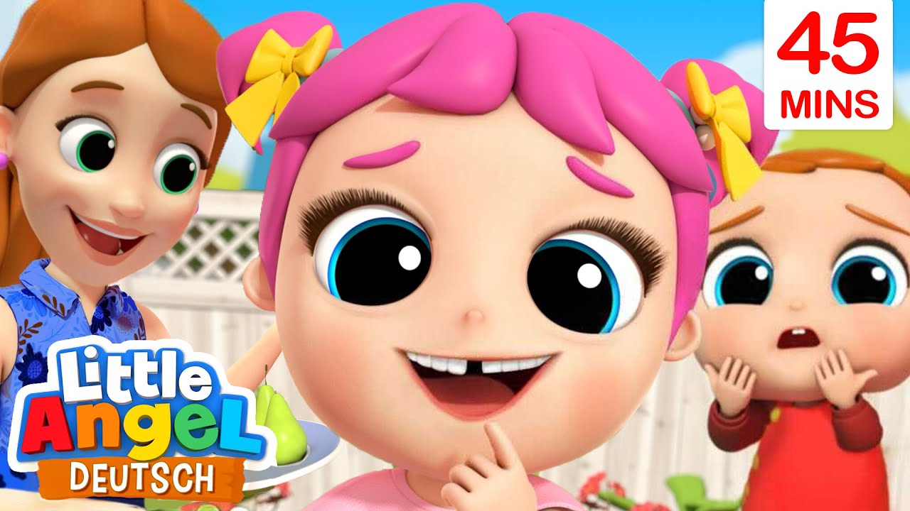 Die Zahnl&uuml;cke | Der Zahn muss raus | Little Angel Deutsch - Kinderlieder