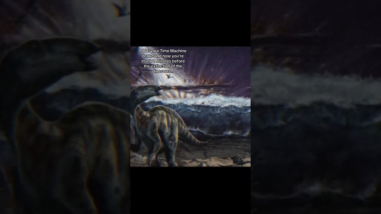 The Extinction of Dinosaurs&hellip; #timetravel #dinosaur #dinosaursoftiktok  #extinction #ancientearth
