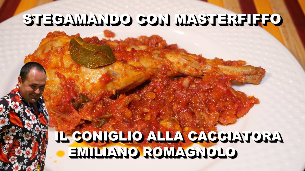 IL CONIGLIO ALLA CACCIATORA versione emiliano romagnola