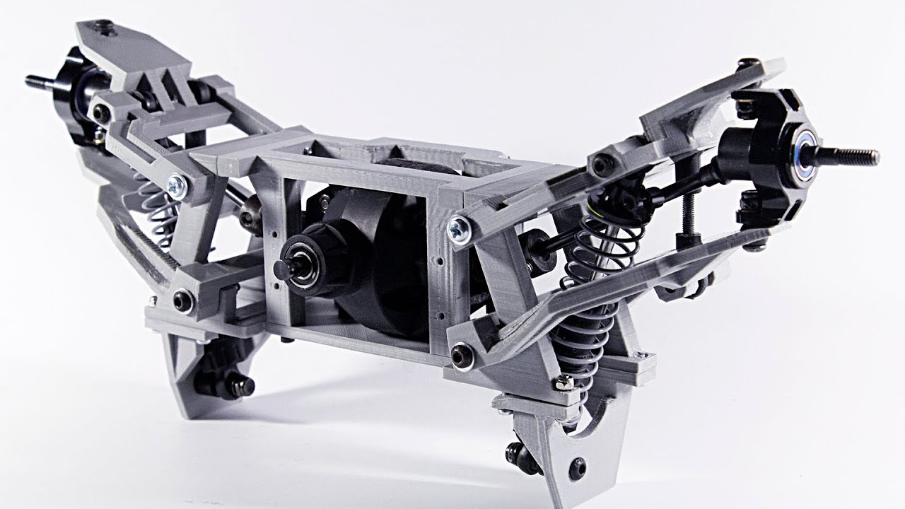Converting Axle into Independent Suspension - 1/6 chassis Part 1