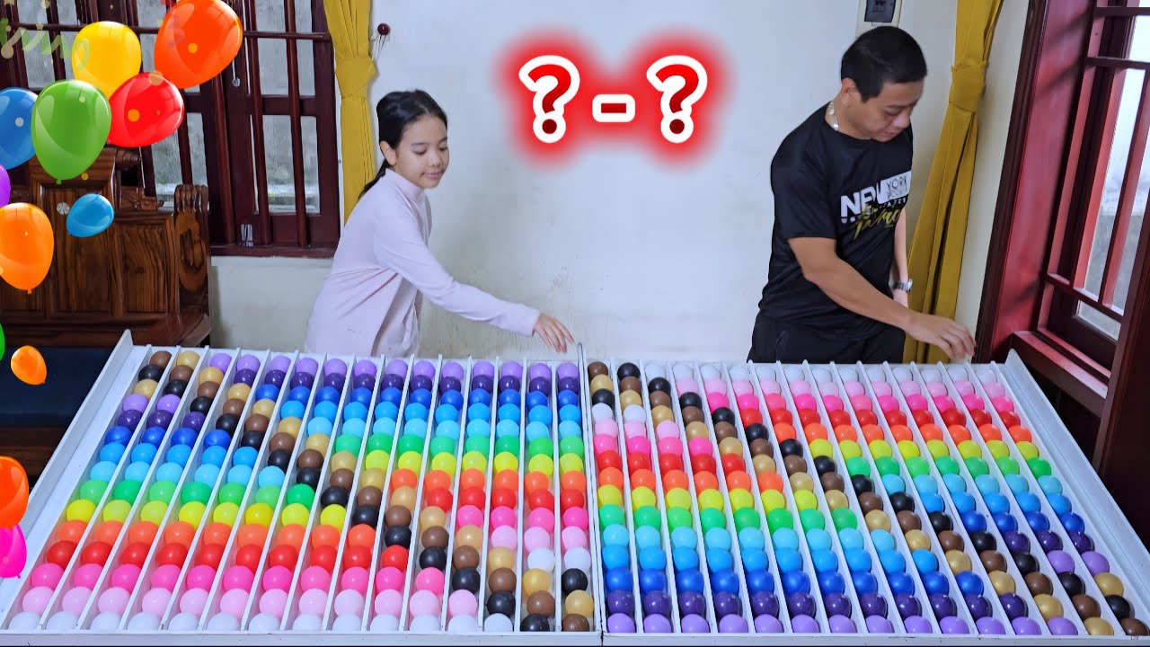 🌈 Color Ball Sorting Game | Relaxing ASMR Puzzle Showdown 💥