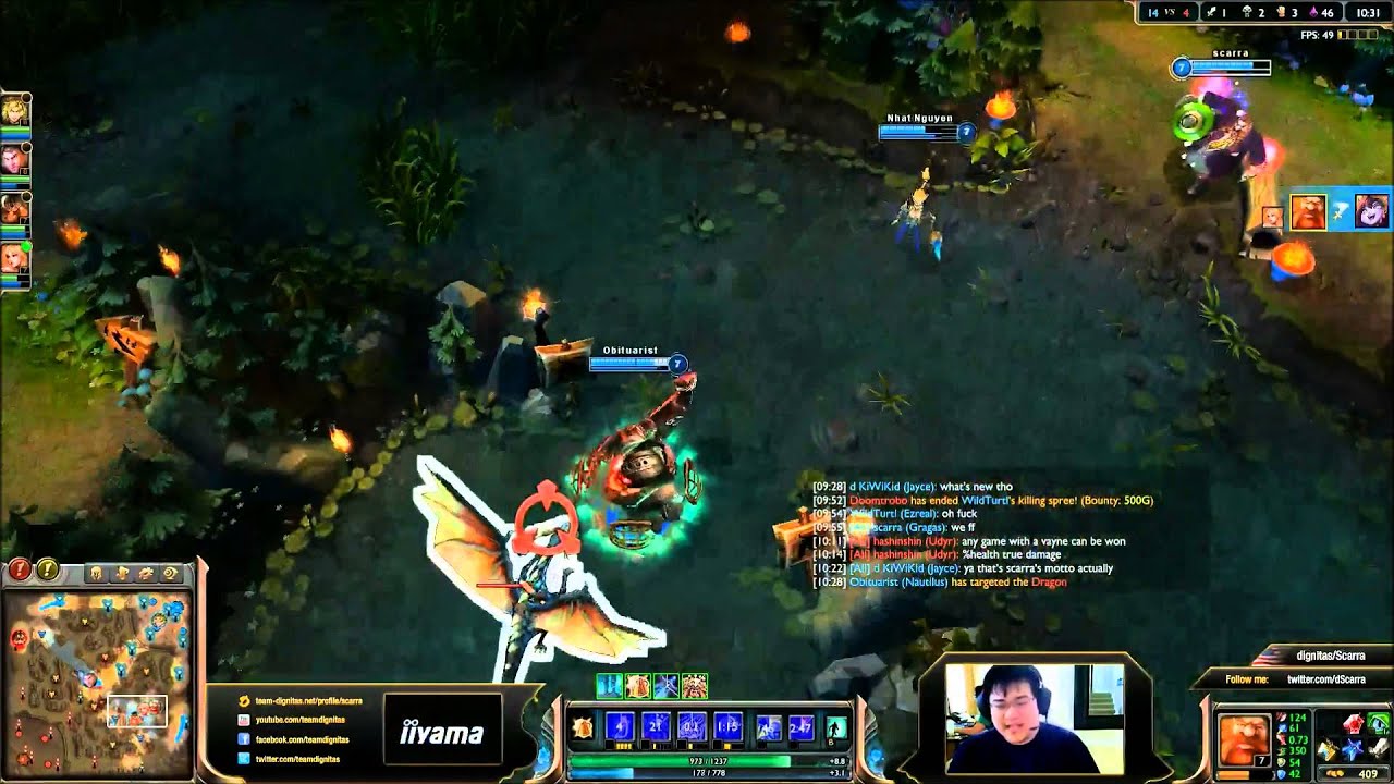 Scarra - Gragas Bot Lane (Diamond 1)
