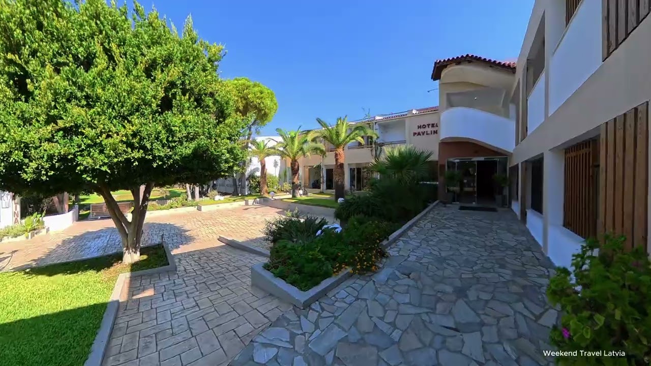 Hotel Pavlina Beach, Peloponnese, Greece. 4K, full review