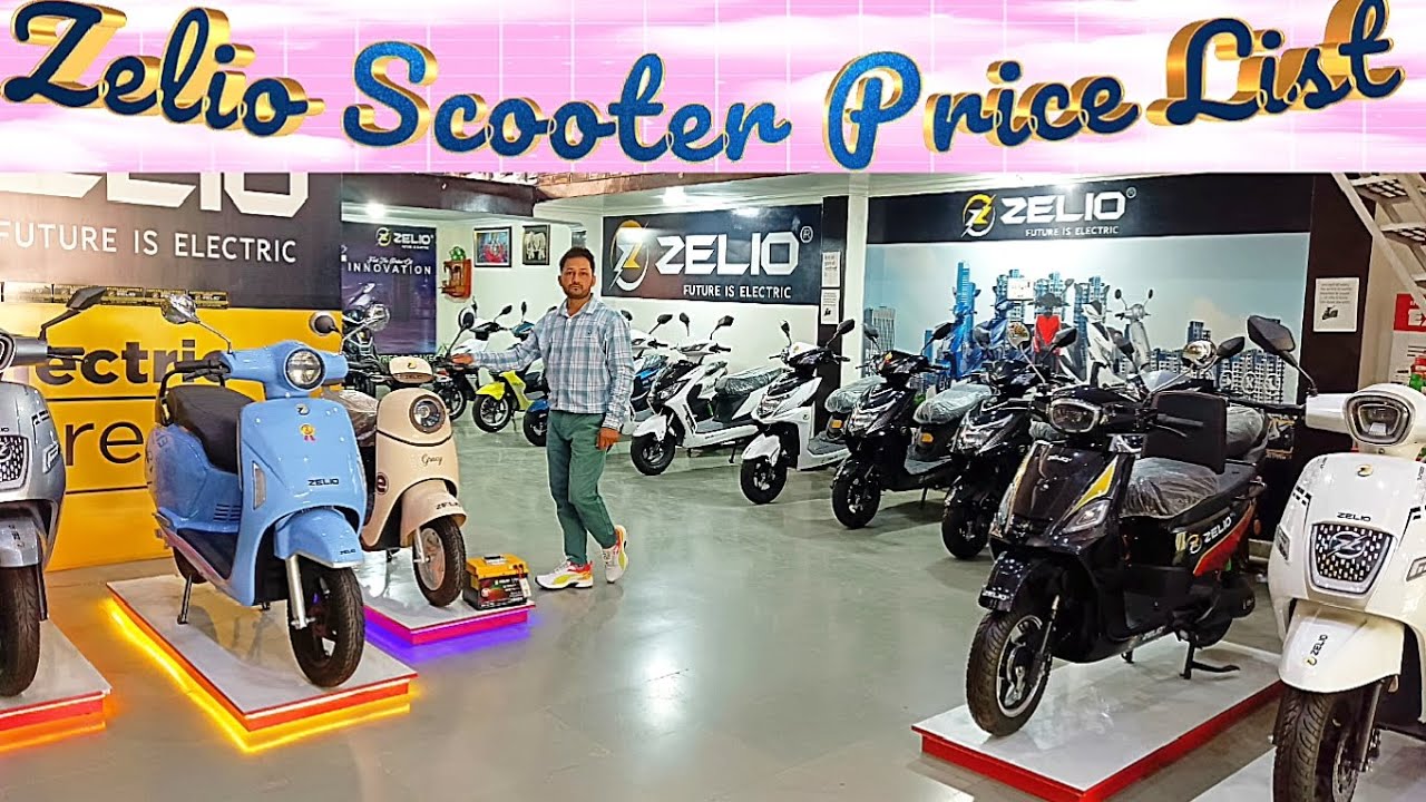 Zelio Electric 🔋 Scooters ⚡ Price List 2025 #BiTube