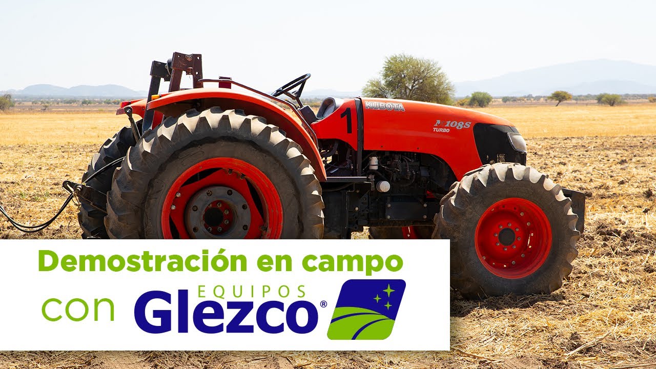 Tractores Kubota: Demostración de campo con Equipos Glezco