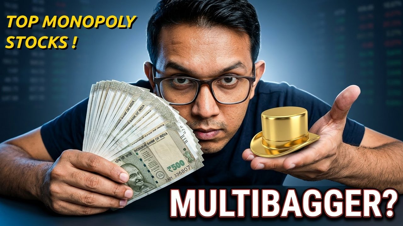 🔥 Best Monopoly Stocks in India | Multibagger for Lifetime?