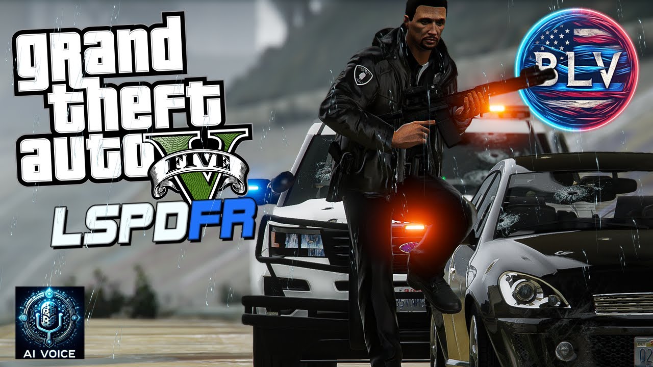 BlueLine Vibes - Rainy Day Getaway GTA 5 LSPDFR