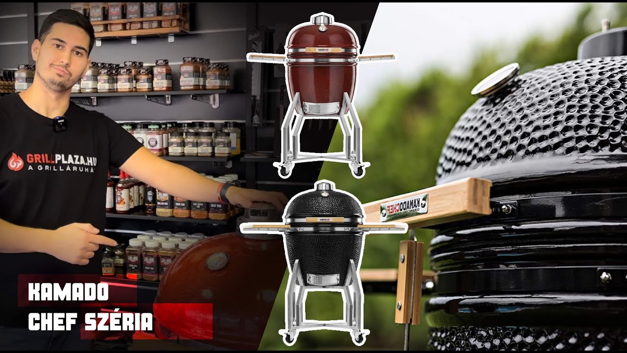 Kamado Chef faszenes grillek | Grillpláza.hu