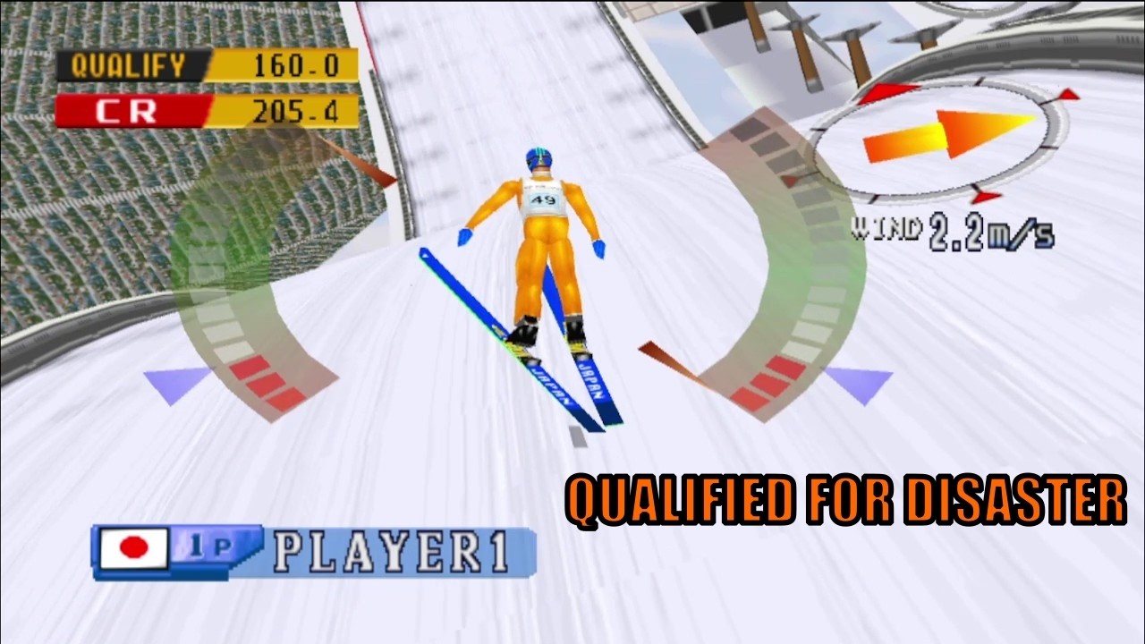Cold Weather, Colder Performance – Nagano Winter Olympics ’98 PS1